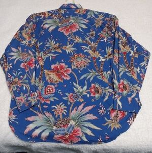 Ralph Lauren Floral Vintage Button Up Shirt
